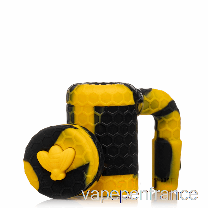 Sol De Récupération De Cire De Silicone Stratus Bee (noir / Jaune) Stylo Vape